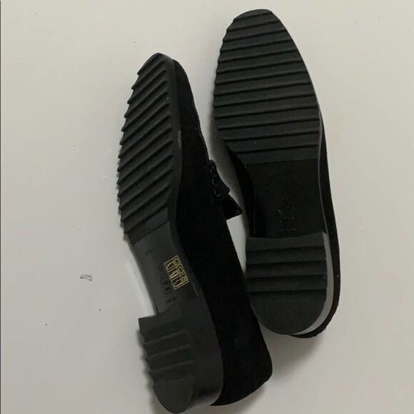 JILL SAUNDERS BLACK SUEDE LOAFERS SIZE SIZ… - Picture 5 of 7